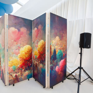 Room Divider - Rainbow Forest