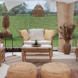 Rattan Sofa - 4