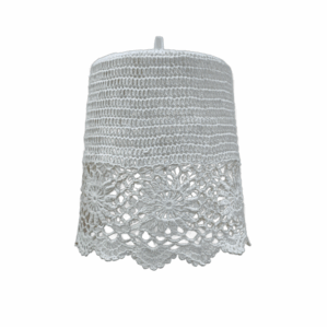 Cotton Doily Ceiling Lampshade