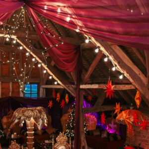 Fairy Light Star Chandelier