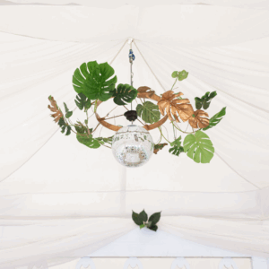 Monstera Frame Chandelier