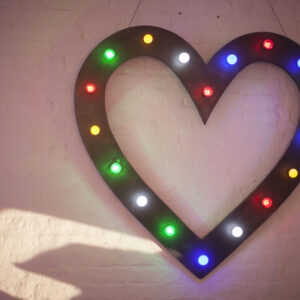 Heart Luminaire - 18 Lamp