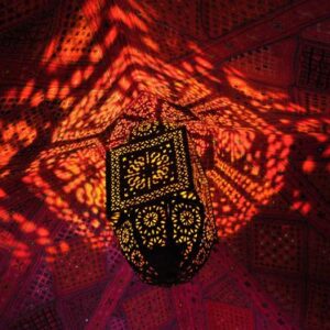 Black Moroccan Chandelier (Large)