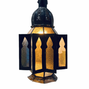 Glass Moroccan Chandelier (Large)