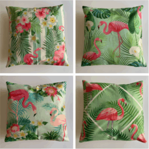 Outdoor Flamingo Cushion Selection