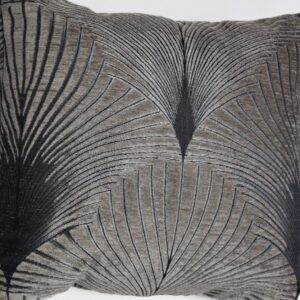 Art Deco Cushion - Grey