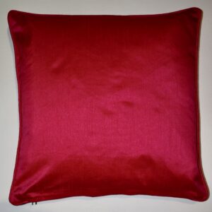 Plain Silk Cushion - Pink