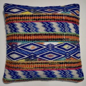 Aztec Cushion - Blue